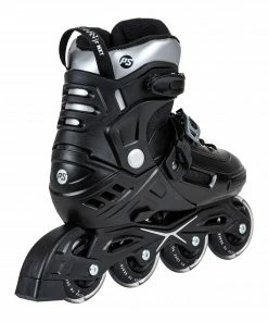 Powerslide Khaan NXT Skates Kinder (verstellbar) Schwarz - Silber -Adidas-Shop Powerslide Khaan NXT Skates Junior verstelbaar 3 2205301552