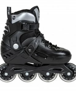 Powerslide Khaan NXT Skates Kinder (verstellbar) Schwarz - Silber -Adidas-Shop Powerslide Khaan NXT Skates Junior verstelbaar 4 2205301552