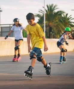 Powerslide Khaan SQD Skates Kinder (verstellbar) Schwarz - Weiß 8 Powerslide Khaan SQD Skates Kinder (verstellbar) Schwarz - Weiß -Adidas-Shop Powerslide Khaan SQD Skates Junior verstelbaar 3 4