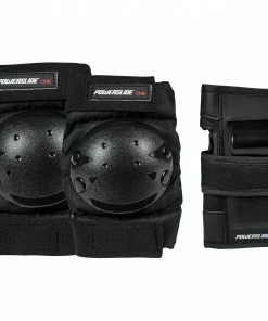 Powerslide One Basic Protection Set Kids Schwarz