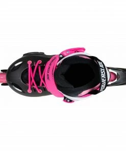 Powerslide One Khaan Skates Kinder Schwarz - Rosa - Weiß -Adidas-Shop Powerslide One Khaan Skates Junior verstelbaar 4 2