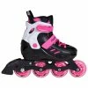 Powerslide One Khaan Skates Kinder Schwarz - Rosa - Weiß -Adidas-Shop Powerslide One Khaan Skates Junior verstelbaar 5
