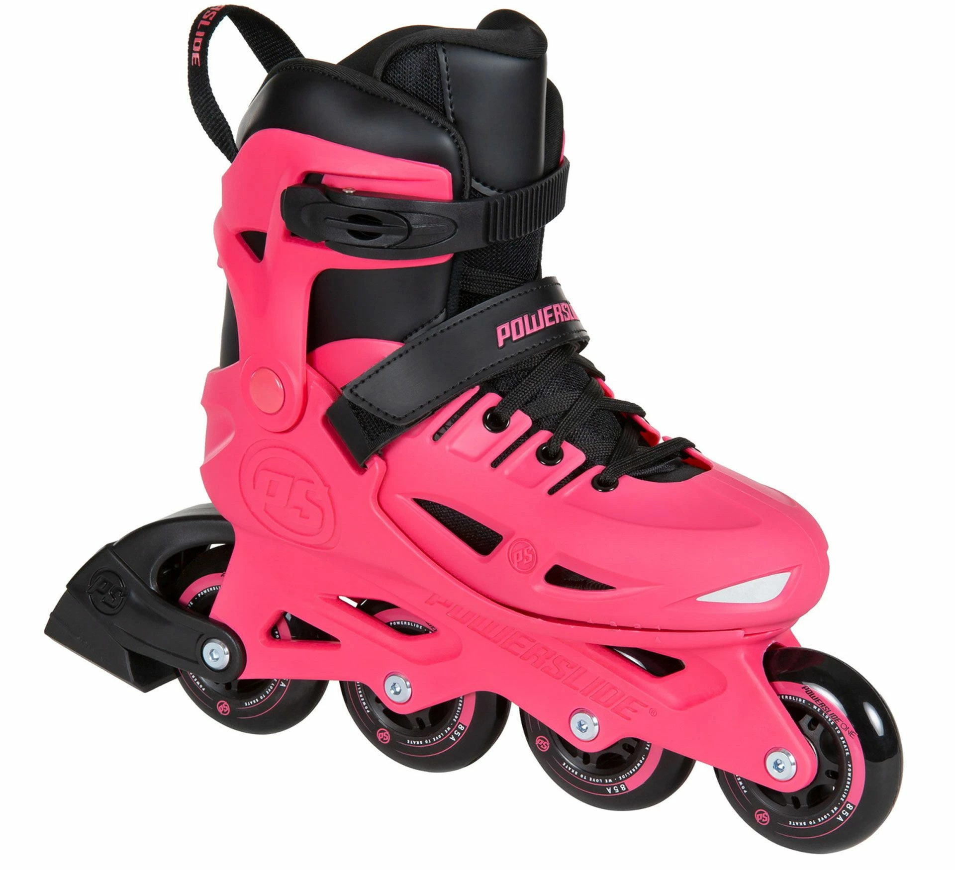 Powerslide One Stargaze Skates Kinder (verstellbar) Rosa - Schwarz 4 Powerslide One Stargaze Skates Kinder (verstellbar) Rosa - Schwarz – Bild 2