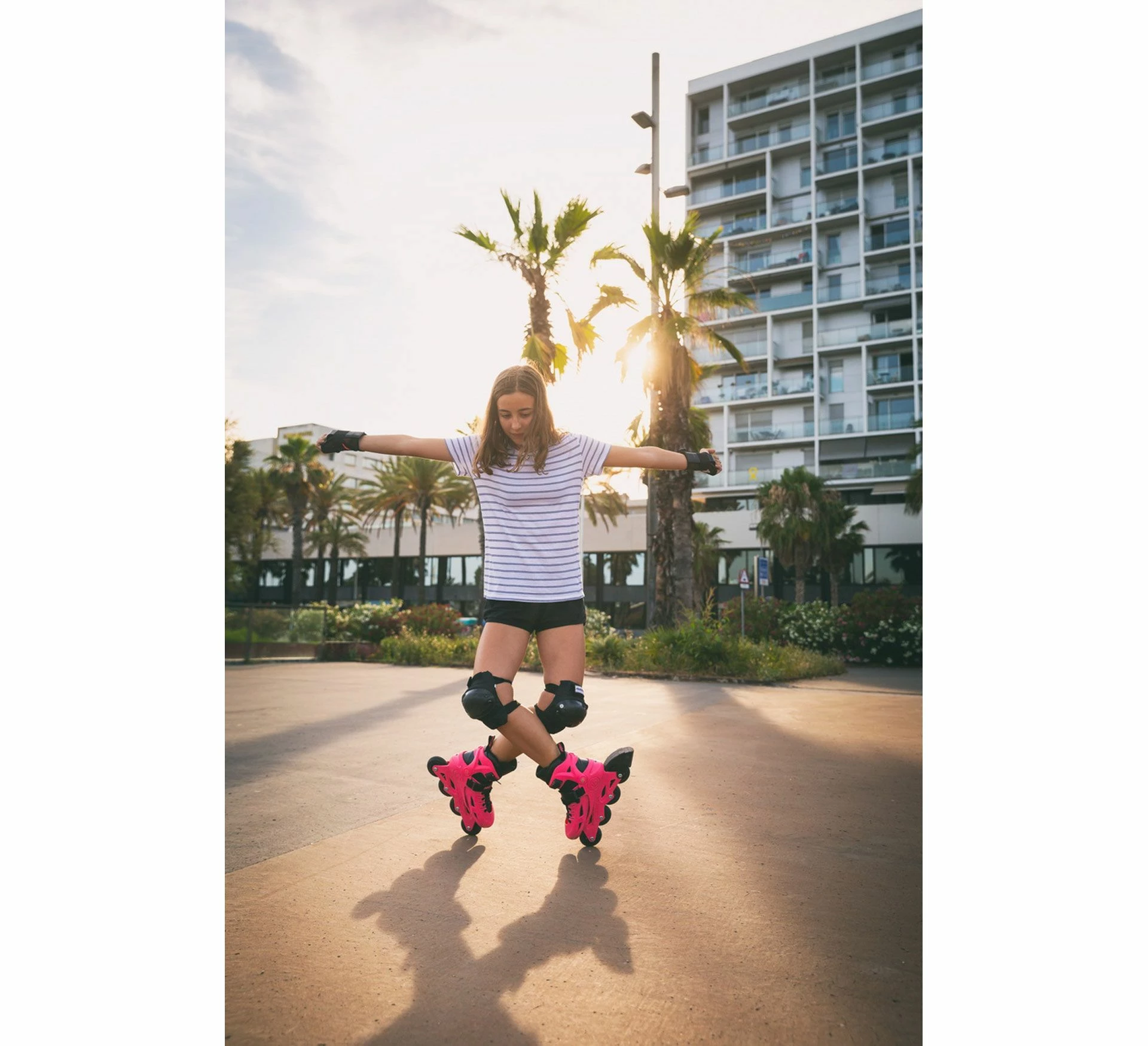 Powerslide One Stargaze Skates Kinder (verstellbar) Rosa - Schwarz 8 Powerslide One Stargaze Skates Kinder (verstellbar) Rosa - Schwarz – Bild 6