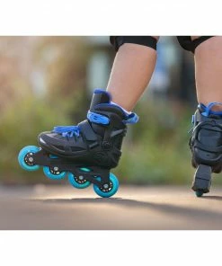 Powerslide One Stargaze Skates Kinder (verstellbar) Schwarz - Blau -Adidas-Shop Powerslide One Stargaze Skates Junior verstelbaar 6 5