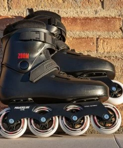 Powerslide One Urban Zoom Skates Schwarz - Rot -Adidas-Shop Powerslide One Urban Zoom Skates 3 2