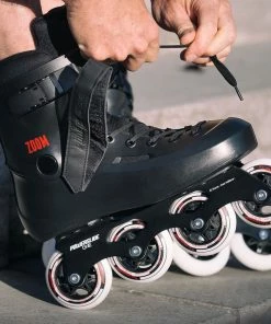 Powerslide One Urban Zoom Skates Schwarz - Rot -Adidas-Shop Powerslide One Urban Zoom Skates 4 2