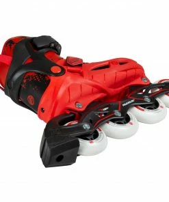 Powerslide Phuzion Kids Inline Skates Für Kinder (verstellbar) Rot - Schwarz -Adidas-Shop Powerslide Phuzion Kids Inline Skates Junior verstelbaar 3 4