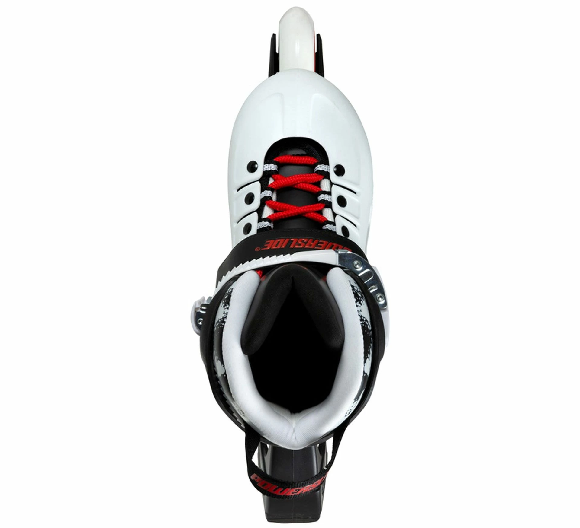 Powerslide Phuzion Kids Inline Skates Für Kinder (verstellbar) Weiß - Schwarz - Rot 6 Powerslide Phuzion Kids Inline Skates Für Kinder (verstellbar) Weiß - Schwarz - Rot – Bild 4