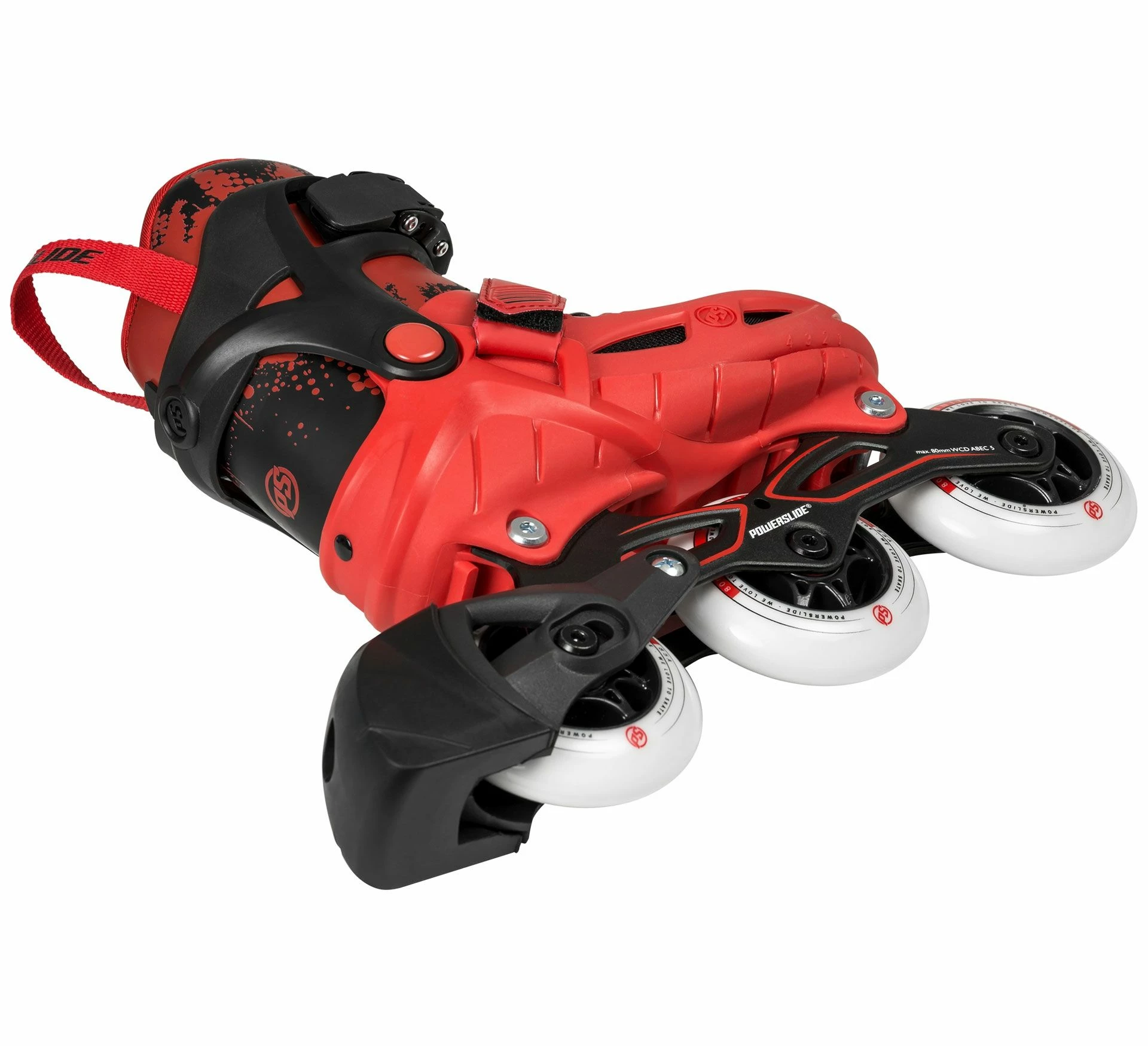 Powerslide Phuzion Skates Kinder Rot - Schwarz 5 Powerslide Phuzion Skates Kinder Rot - Schwarz – Bild 3