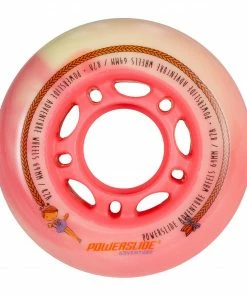 Powerslide Princess Girls 64mm Räder (4-pack) Rosa