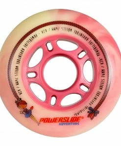 Powerslide Princess Girls 76mm Räder (4-pack) Rosa