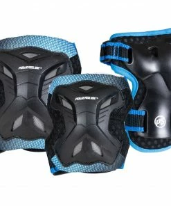 Powerslide Pro Protection Set Kinder Schwarz - Blau