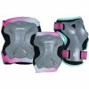Powerslide Pro Protection Set Kinder Grau - Rosa - Blau 1 Powerslide Pro Protection Set Kinder Grau - Rosa - Blau -Adidas-Shop Powerslide Pro Protection Set Kids 5