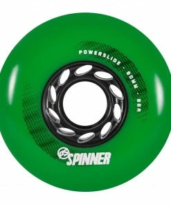 Powerslide Spinner 88mm Räder (4-pack) Grün - Schwarz