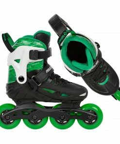 Powerslide Universe Inline Skates Kinder (verstellbar) Schwarz - Grün - Weiß 11 Powerslide Universe Inline Skates Kinder (verstellbar) Schwarz - Grün - Weiß -Adidas-Shop Powerslide Universe Inline Skates Junior verstelbaar 4 2203090910 1