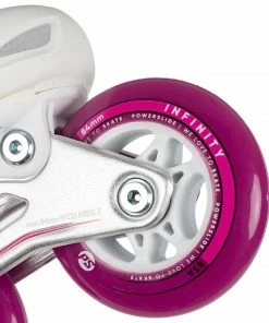 Powerslide Universe Inline Skates Kinder (verstellbar) Weiß - Rosa - Schwarz 14 Powerslide Universe Inline Skates Kinder (verstellbar) Weiß - Rosa - Schwarz -Adidas-Shop Powerslide Universe Inline Skates Junior verstelbaar 6 2203090910 2