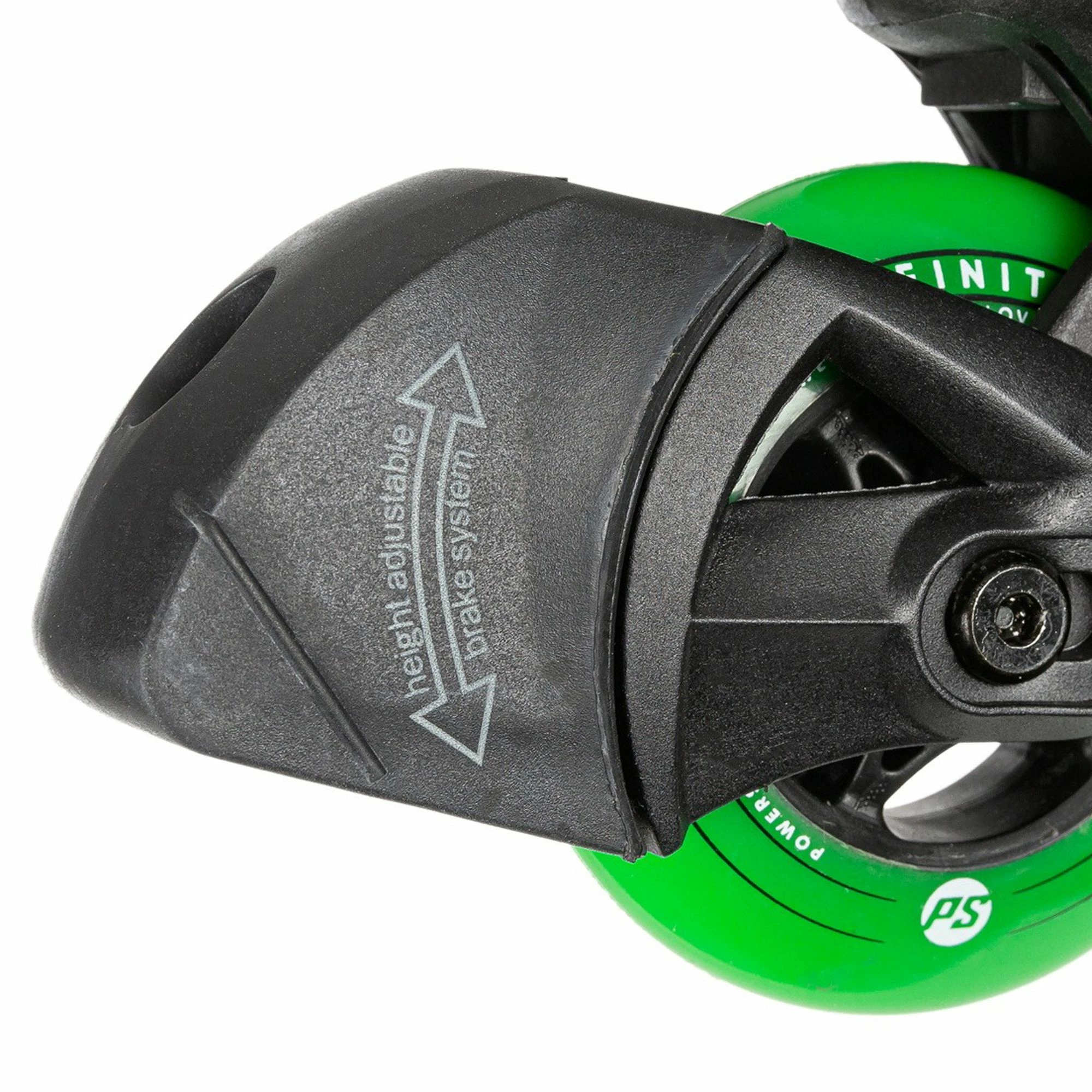 Powerslide Universe Inline Skates Kinder (verstellbar) Schwarz - Grün - Weiß 9 Powerslide Universe Inline Skates Kinder (verstellbar) Schwarz - Grün - Weiß – Bild 7