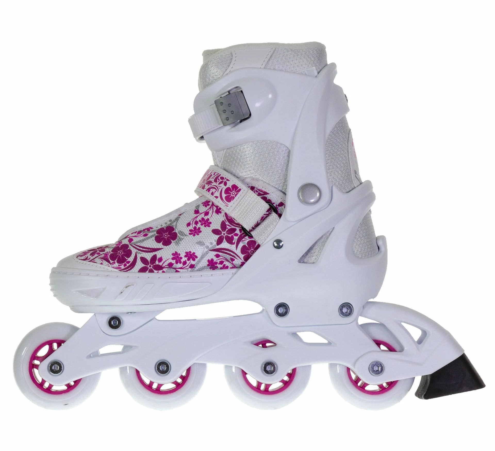 Roces Compy 8.0 Girl (verstellbar) Weiß - Rosa 5 Roces Compy 8.0 Girl (verstellbar) Weiß - Rosa – Bild 3