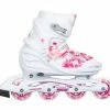 Roces Compy 9.0 Inline Skates Für Kinder (verstellbar) Weiß - Rosa