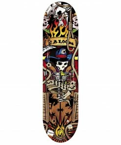 Roces Cowboy Skateboard Braun - Schwarz - Rot