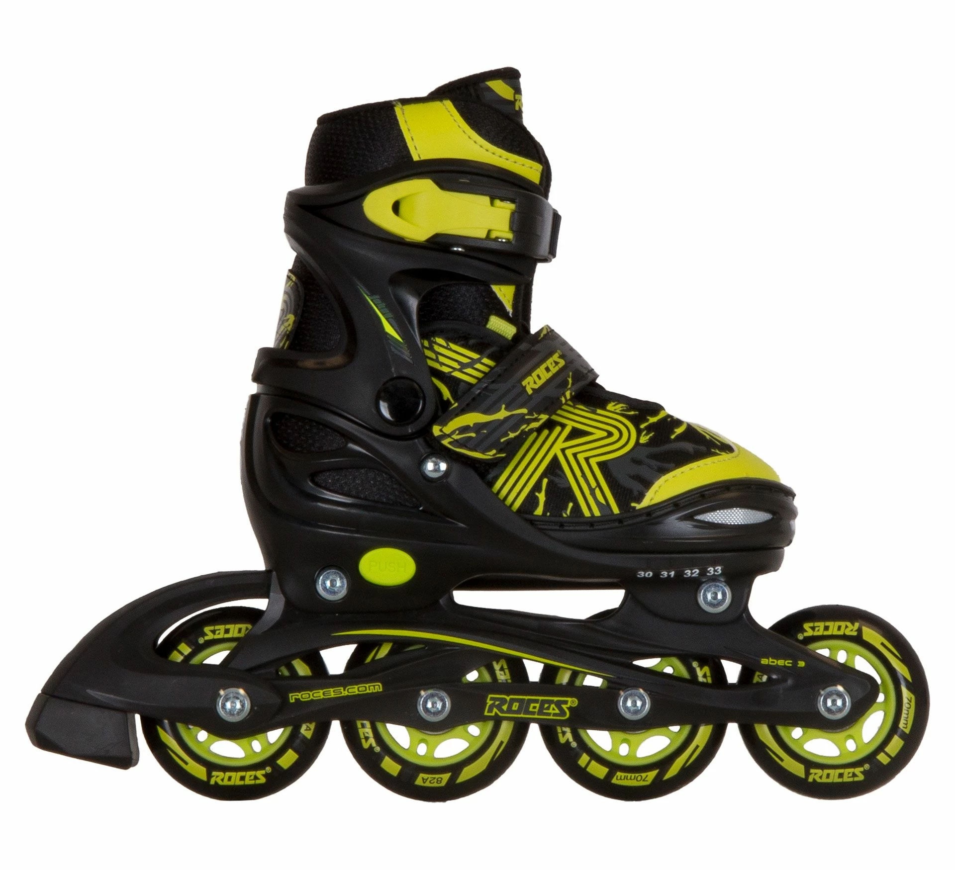 Roces Jokey 3.0 Boy Skates Kinder (verstellbar) Schwarz - Gelb 3 Roces Jokey 3.0 Boy Skates Kinder (verstellbar) Schwarz - Gelb