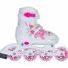 Roces Jokey 3.0 Girl Skates Kids (verstellbar) Weiß - Rosa - Silber