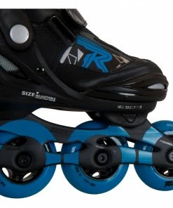 Roces Moody 4.0 Inline Skates Für Kinder (verstellbar) Schwarz - Blau - Grau -Adidas-Shop Roces Moody 4 0 Skates Junior verstelbaar 5 2
