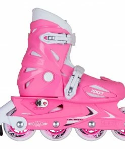 Roces Orlando III Skates (verstellbar) Rosa - Weiß