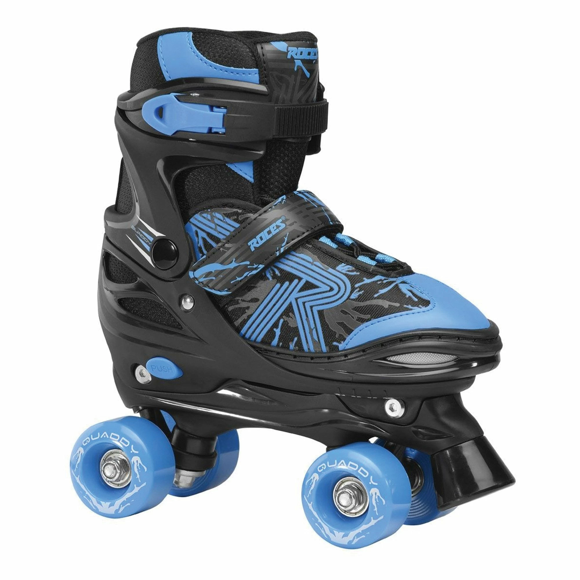 Roces Quaddy Boy 3.0 Rollerskates Junior (verstellbar) Schwarz - Blau 3 Roces Quaddy Boy 3.0 Rollerskates Junior (verstellbar) Schwarz - Blau