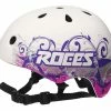 Roces Tattoo Aggressive Helmet Weiß - Violett - Rosa