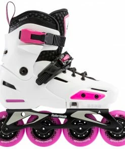 Rollerblade Apex Skate Kinder (verstellbar) Weiß - Schwarz - Rosa