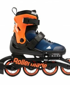 Rollerblade Microblade Skate Kinder (verstellbar) Schwarz - Orange