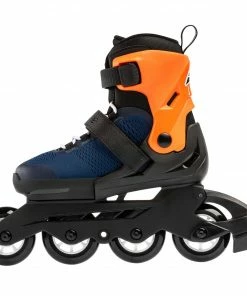 Rollerblade Microblade Skate Kinder (verstellbar) Schwarz - Orange -Adidas-Shop Rollerblade Microblade Skate Junior verstelbaar 3 11