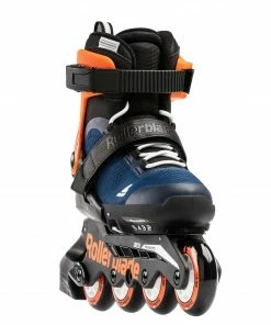 Rollerblade Microblade Skate Kinder (verstellbar) Schwarz - Orange -Adidas-Shop Rollerblade Microblade Skate Junior verstelbaar 4 11