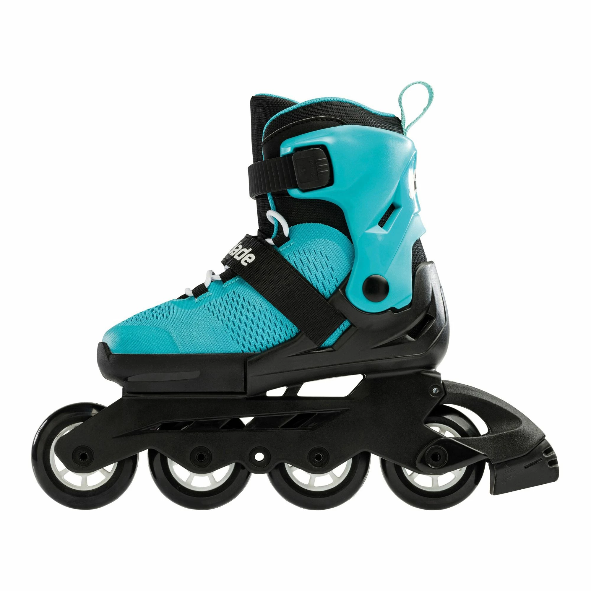 Rollerblade Microblade Skates Kinder Schwarz - Blau - Weiß 4 Rollerblade Microblade Skates Kinder Schwarz - Blau - Weiß – Bild 2