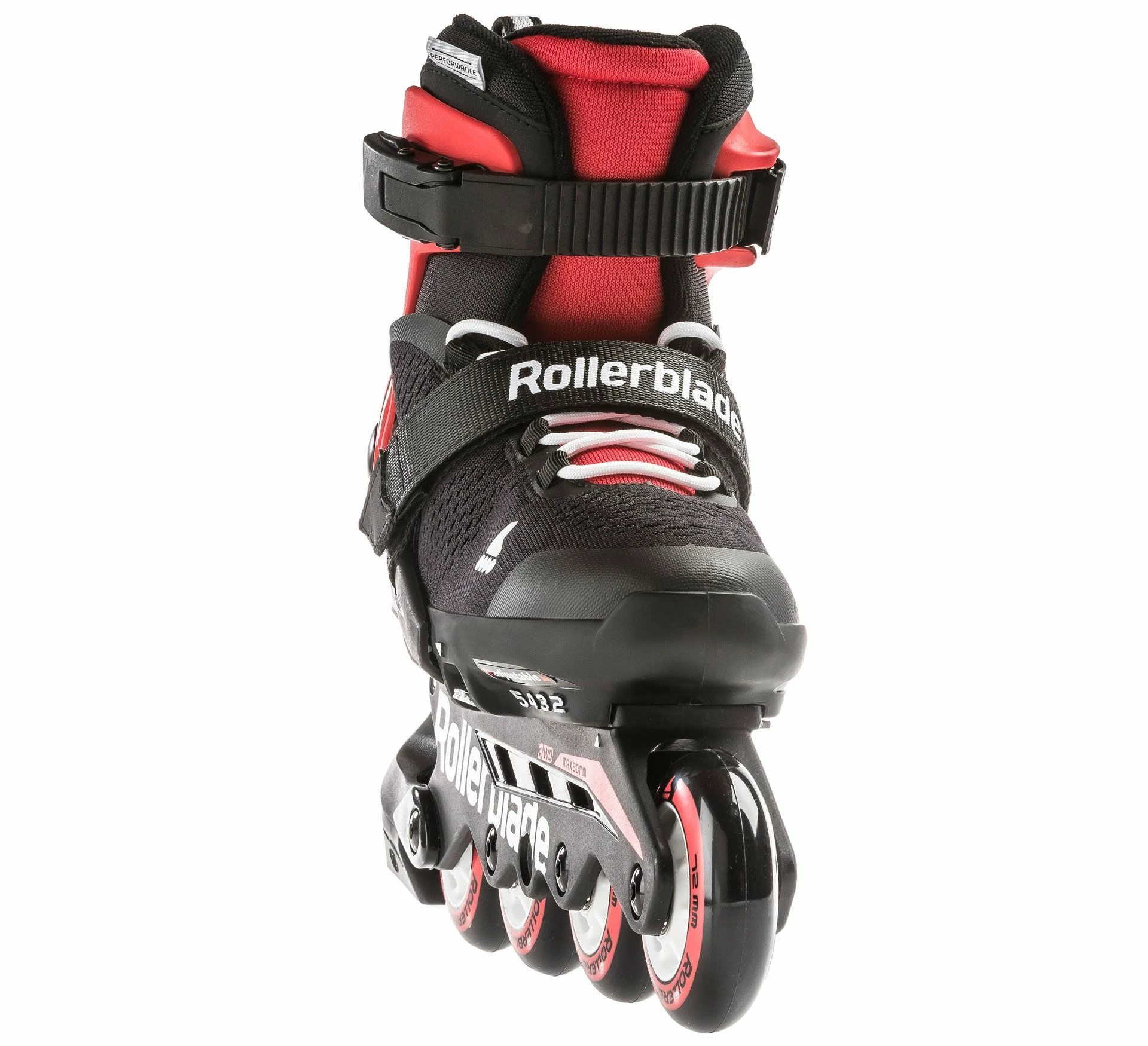 Rollerblade Microblade Schwarz - Rot 6 Rollerblade Microblade Schwarz - Rot – Bild 4