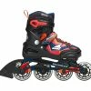 Rollerblade Thunder Skates Junior (verstelbar) Schwarz - Orange - Blau