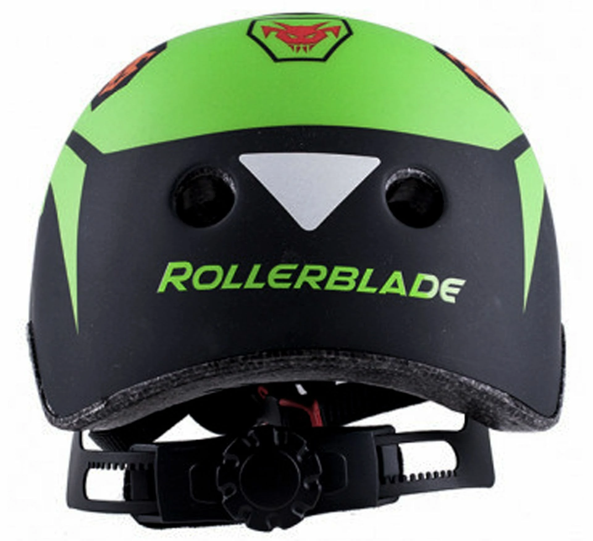 Rollerblade Twist Helm Kinder Schwarz - Grün - Rot 5 Rollerblade Twist Helm Kinder Schwarz - Grün - Rot – Bild 3