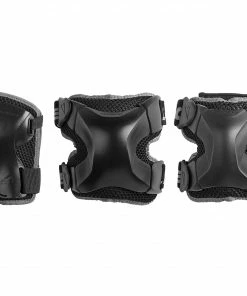 Rollerblade X-Gear Schutz-Ausstattung (3er Pack) Schwarz - Grau