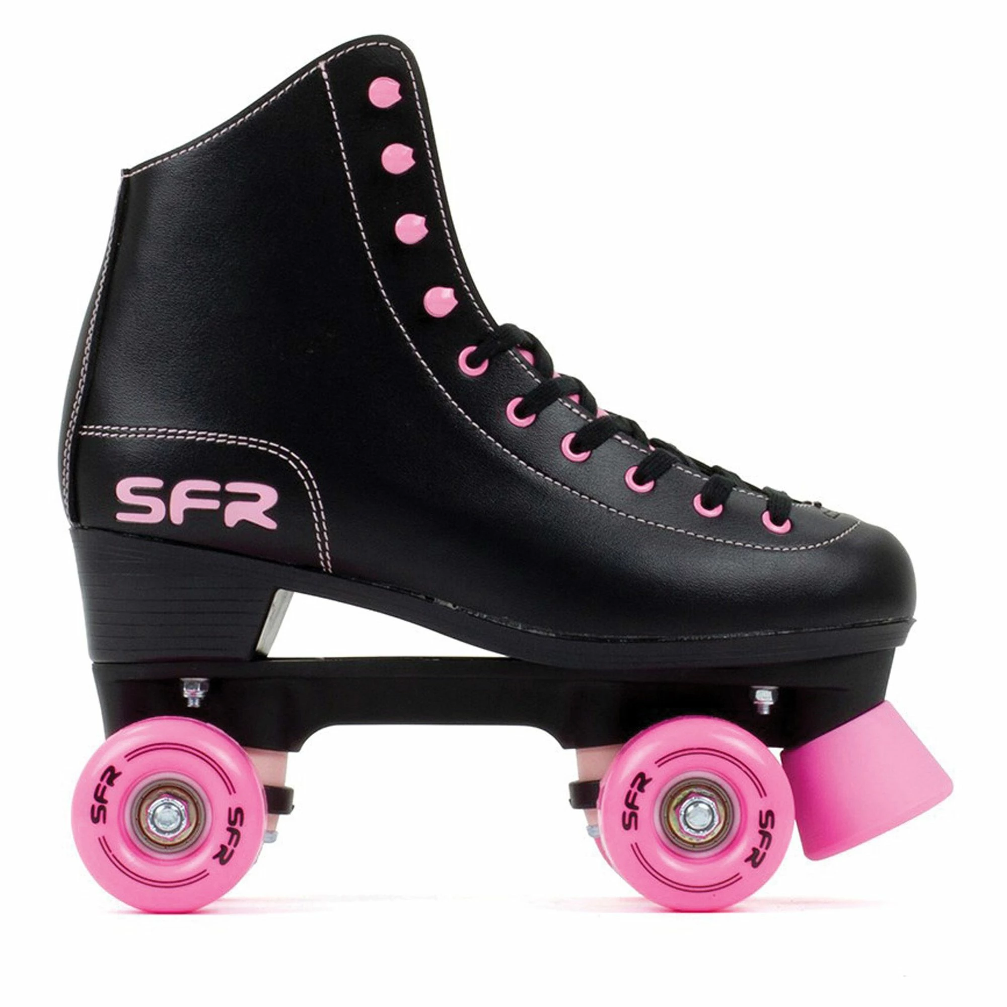 SFR Figure Quad Rollerskates Kinder Schwarz - Rosa 3 SFR Figure Quad Rollerskates Kinder Schwarz - Rosa