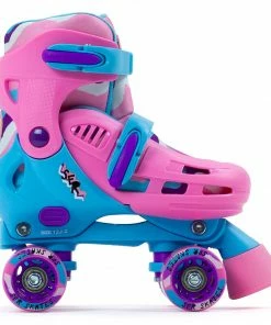 SFR Hurricane III Rollerskates Kinder Rosa - Blau