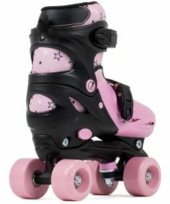 SFR Nebula Quad Rollschuhe Für Kinder (verstellbar) Rosa - Schwarz -Adidas-Shop SFR Nebula Quad Rolschaatsen Junior verstelbaar 3 9