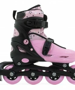 SFR Plasma Inline Skates Junior (verstellbar) Rosa - Schwarz
