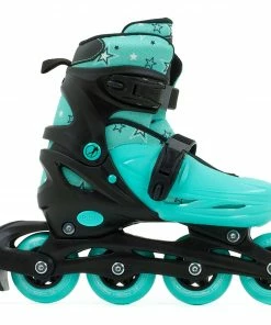 SFR Plasma Inline Skates Junior (verstelbar) Grün - Schwarz