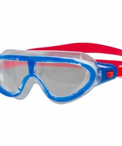 Speedo Biofuse Rift Goggle JR Rot - Blau