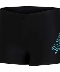 Speedo Boom Logo Placement Schwimmshort Jungen Schwarz - Hellblau 11 Speedo Boom Logo Placement Schwimmshort Jungen Schwarz - Hellblau -Adidas-Shop Speedo Boom Logo Placement Zwemboxer Jongens 5 2