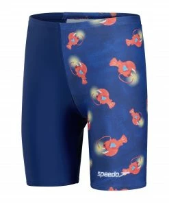 Speedo Digital Allover Jammer Schwimmshort Jungen Blauw - Oranje -Adidas-Shop Speedo Digital Allover Jammer Jongens 5 2202091138