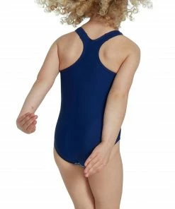 Speedo Digital Allover Racerback Badeanzug Mädchen Hellblau - Rosa - Gelb -Adidas-Shop Speedo Digital Allover Racerback Badpak Meisjes 3 2209091638