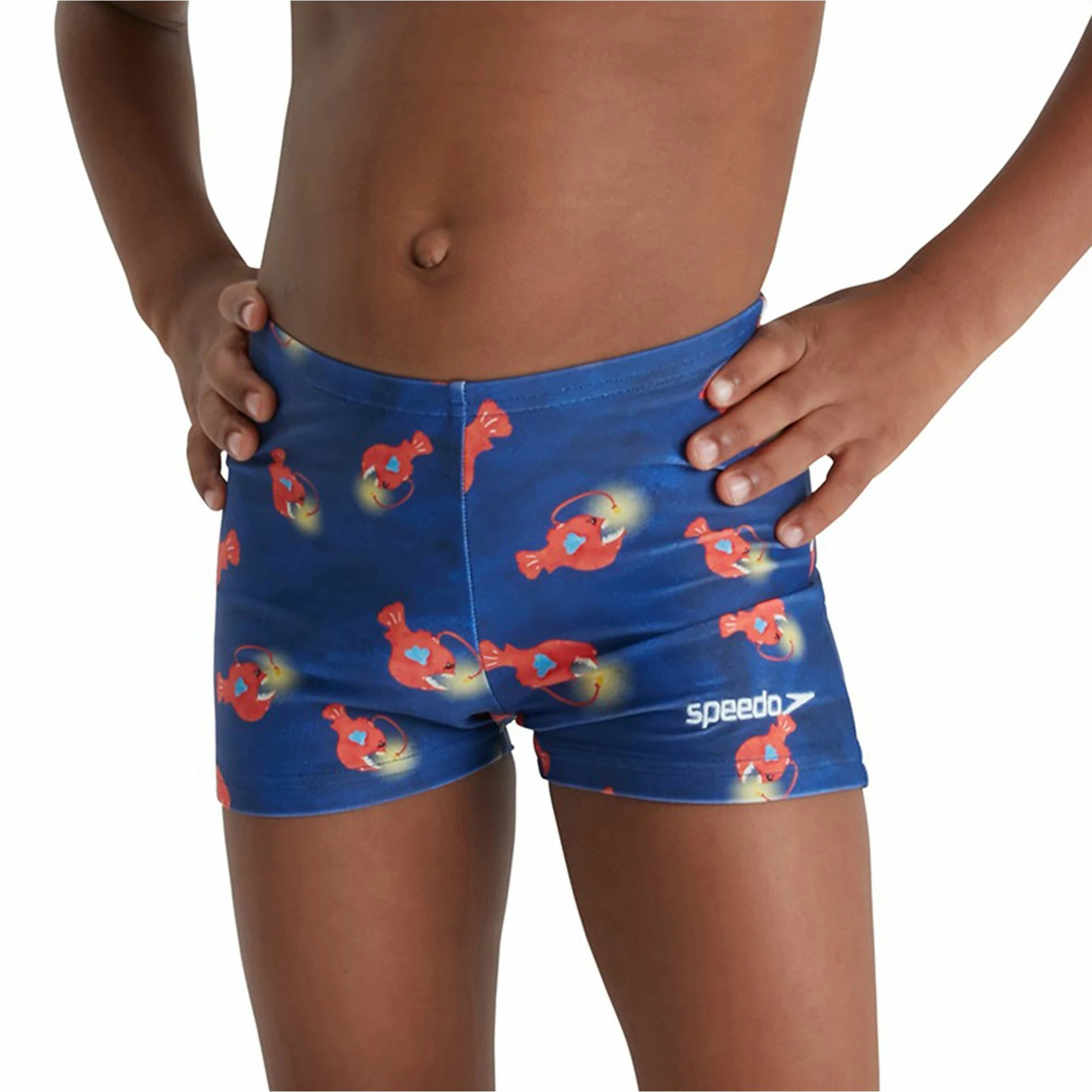 Speedo Digital Allover Jammer Schwimmshort Jungen Blauw - Oranje 3 Speedo Digital Allover Jammer Schwimmshort Jungen Blauw - Oranje